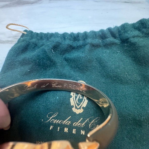 School of Leather Cuff Bracelet - Picture 4 of 7